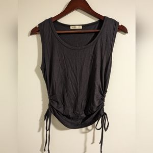 Sozy- Gigi Crop Tank, Lead, size L